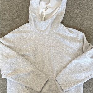 lululemon athletica logo Gray Hoodie